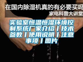 知識(shí)百科實(shí)驗(yàn)室恒溫恒濕環(huán)境控制系統(tǒng)廠家介紹丨技術(shù)參數(shù)丨使用說(shuō)明丨注意事項(xiàng)丨圖片