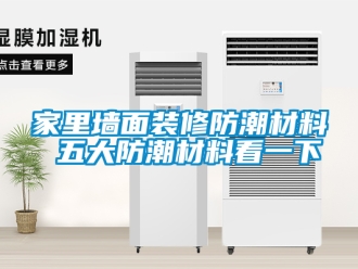 常見問(wèn)題家里墻面裝修防潮材料 五大防潮材料看一下