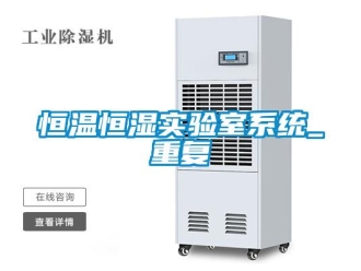 知識百科恒溫恒濕實(shí)驗(yàn)室系統(tǒng)_重復(fù)