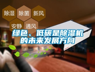 行業(yè)新聞綠色、低碳是除濕機(jī)的未來發(fā)展方向