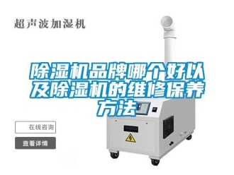 企業(yè)新聞除濕機(jī)品牌哪個好以及除濕機(jī)的維修保養(yǎng)方法