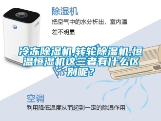 行業(yè)新聞冷凍除濕機(jī),轉(zhuǎn)輪除濕機(jī),恒溫恒濕機(jī)這三者有什么區(qū)別呢？