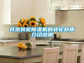 常見問題井泉轉(zhuǎn)輪除濕機(jī)的轉(zhuǎn)輪材質(zhì)介紹說明