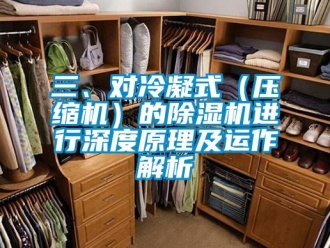 行業(yè)新聞三、對冷凝式（壓縮機）的除濕機進行深度原理及運作解析