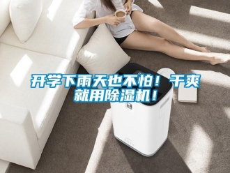 行業(yè)新聞開學(xué)下雨天也不怕！干爽就用除濕機(jī)！