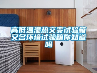 常見(jiàn)問(wèn)題高低溫濕熱交變?cè)囼?yàn)箱又名環(huán)境試驗(yàn)箱你知道嗎