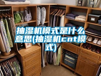企業(yè)新聞抽濕機(jī)模式是什么意思(抽濕機(jī)cnt模式)