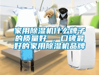 企業(yè)新聞家用除濕機(jī)什么牌子的質(zhì)量好 ，口碑最好的家用除濕機(jī)品牌