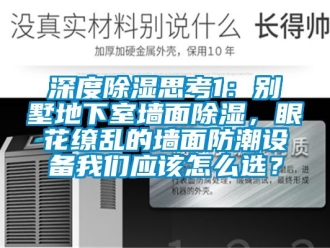 企業(yè)新聞深度除濕思考1：別墅地下室墻面除濕，眼花繚亂的墻面防潮設(shè)備我們應(yīng)該怎么選？