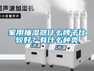 企業(yè)新聞家用抽濕器什么牌子比較好？有什么種類(lèi)