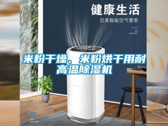 行業(yè)新聞米粉干燥、米粉烘干用耐高溫除濕機