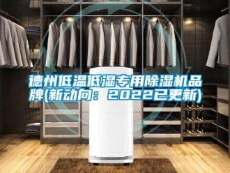 企業(yè)新聞德州低溫低濕專用除濕機(jī)品牌(新動向：2022已更新)