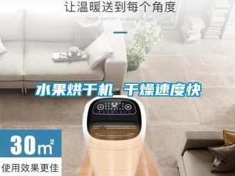 知識(shí)百科水果烘干機(jī) 干燥速度快