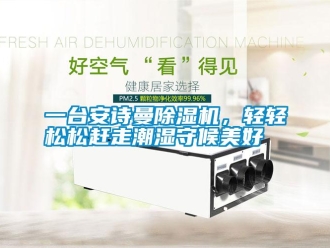 企業(yè)新聞一臺安詩曼除濕機，輕輕松松趕走潮濕守候美好