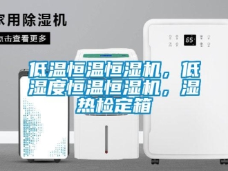 知識(shí)百科低溫恒溫恒濕機(jī)，低濕度恒溫恒濕機(jī)，濕熱檢定箱
