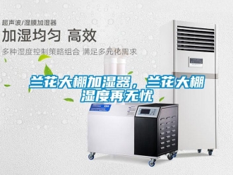 行業(yè)新聞蘭花大棚加濕器，蘭花大棚濕度再無憂