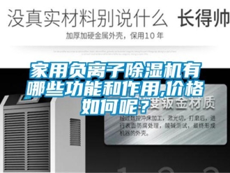企業(yè)新聞家用負離子除濕機有哪些功能和作用,價格如何呢？
