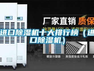 行業(yè)新聞進(jìn)口除濕機十大排行榜（進(jìn)口除濕機）