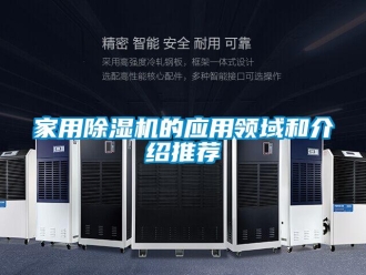 行業(yè)新聞家用除濕機(jī)的應(yīng)用領(lǐng)域和介紹推薦