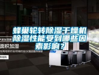 行業(yè)新聞蜂巢輪轉除濕干燥機除濕性能受到哪些因素影響？