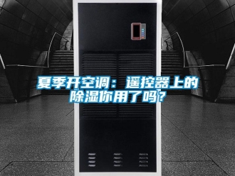 行業(yè)新聞夏季開空調(diào)：遙控器上的除濕你用了嗎？