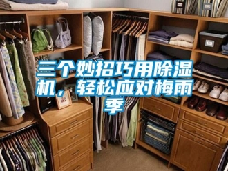 行業(yè)新聞三個妙招巧用除濕機，輕松應對梅雨季