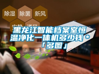 知識(shí)百科黑龍江智能檔案室恒溫凈化一體機(jī)多少錢＊「多圖」