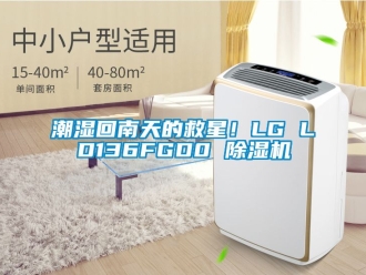 企業(yè)新聞潮濕回南天的救星！LG LD136FGD0 除濕機(jī)