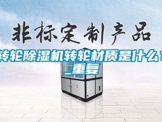 常見問題轉(zhuǎn)輪除濕機(jī)轉(zhuǎn)輪材質(zhì)是什么？_重復(fù)