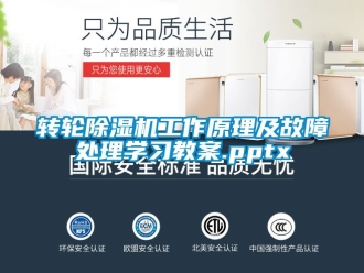 常見問題轉輪除濕機工作原理及故障處理學習教案.pptx