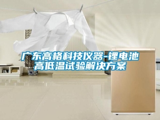 常見(jiàn)問(wèn)題廣東高格科技儀器-鋰電池高低溫試驗(yàn)解決方案