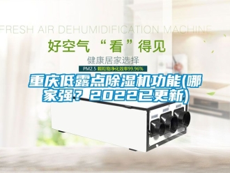 行業(yè)新聞重慶低露點除濕機功能(哪家強？2022已更新)