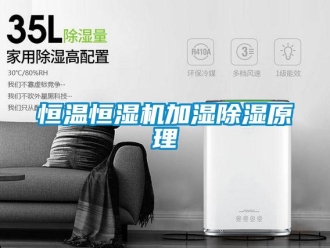 行業(yè)新聞恒溫恒濕機(jī)加濕除濕原理