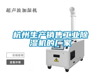 企業(yè)新聞杭州生產(chǎn)銷(xiāo)售工業(yè)除濕機(jī)的廠家