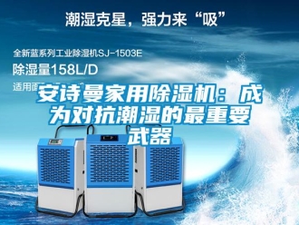 企業(yè)新聞安詩曼家用除濕機(jī)：成為對抗潮濕的最重要武器