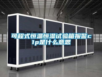 知識(shí)百科可程式恒溫恒濕試驗(yàn)箱報(bào)警c1p是什么意思