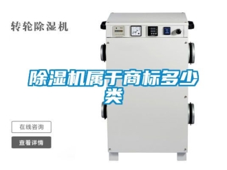 行業(yè)新聞除濕機屬于商標多少類