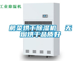 行業(yè)新聞蕨菜烘干除濕機  無煙烘干品質(zhì)好