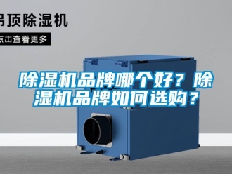 企業(yè)新聞除濕機(jī)品牌哪個好？除濕機(jī)品牌如何選購？