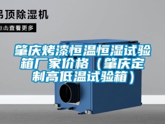 知識(shí)百科肇慶烤漆恒溫恒濕試驗(yàn)箱廠家價(jià)格（肇慶定制高低溫試驗(yàn)箱）