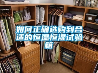 知識(shí)百科如何正確選購(gòu)到合適的恒溫恒濕試驗(yàn)箱