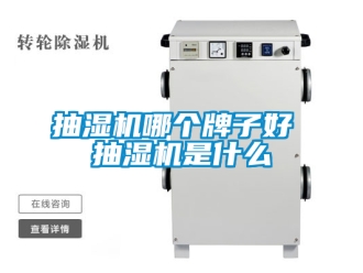 企業(yè)新聞抽濕機哪個牌子好 抽濕機是什么