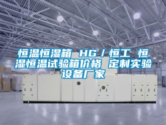 知識百科恒溫恒濕箱 HG／恒工 恒濕恒溫試驗箱價格 定制實驗設(shè)備廠家