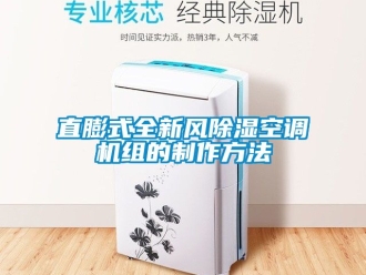 常見問題直膨式全新風除濕空調(diào)機組的制作方法