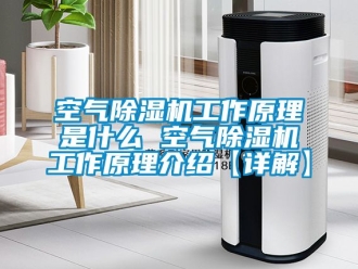 行業(yè)新聞空氣除濕機工作原理是什么 空氣除濕機工作原理介紹【詳解】