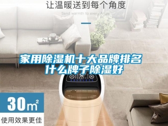 企業(yè)新聞家用除濕機十大品牌排名 什么牌子除濕好