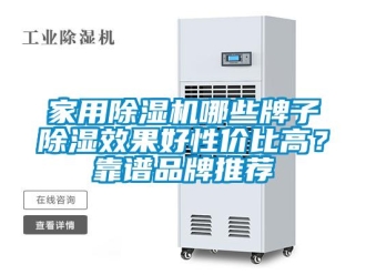 企業(yè)新聞家用除濕機(jī)哪些牌子除濕效果好性價比高？靠譜品牌推薦