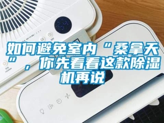 行業(yè)新聞如何避免室內(nèi)“桑拿天”，你先看看這款除濕機(jī)再說(shuō)