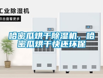 行業(yè)新聞哈密瓜烘干除濕機(jī)，哈密瓜烘干快還環(huán)保