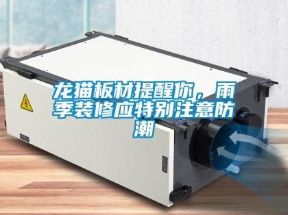 龍貓板材提醒你，雨季裝修應(yīng)特別注意防潮